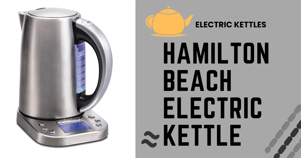 Hamilton Beach Electric Kettle